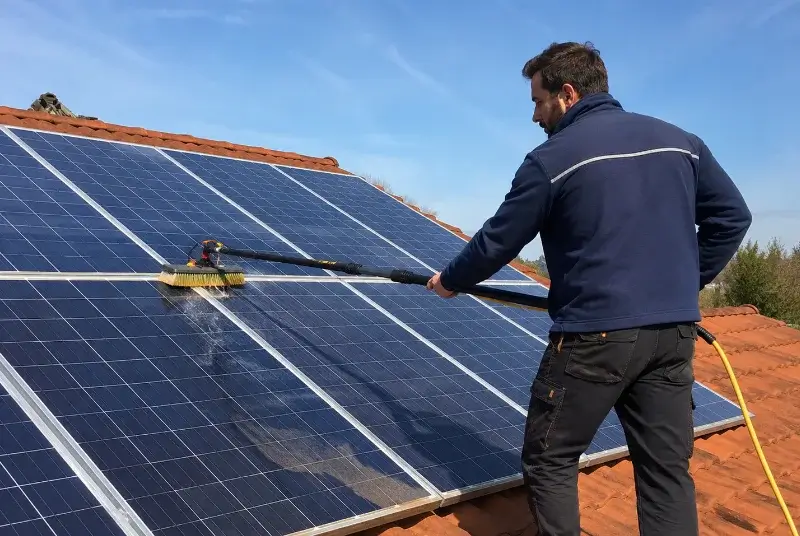 Nettoyage et entretien de panneaux solaires à Saint-Hilaire-de-Voust